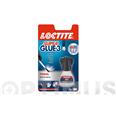 AHDESIVO INSTANTANEO SUPERGLUE 3 CON PINCEL DE 5 GR LOCTITE 