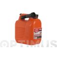 BIDON NARANJA C/CANULA 10 L CARBURANTE TAYG  