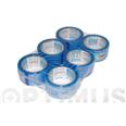 CINTA EMBALAR POLIPROPILENO GAMA AZUL 66 M X 48 MM TRANSPARENTE MIARCO